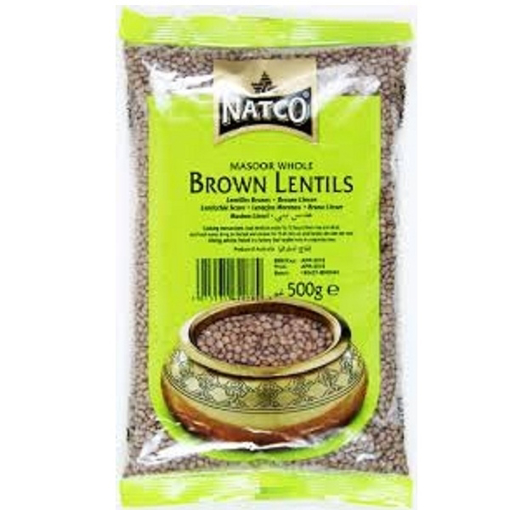 Picture of Natco Brown Lentils 500g