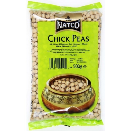 Natco Chick Peas (Cicer arietinum) 500g