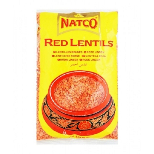 Picture of Natco Red Lentils Polished 500g