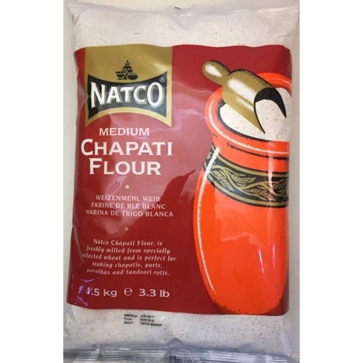 Picture of Natco Chapati Flour Medium 1.5kg