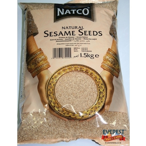 Picture of Natco Sesame Seeds Natural 1.5kg