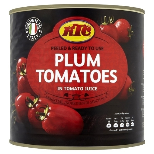 Picture of KTC Plum Tomatoes 2.55KG