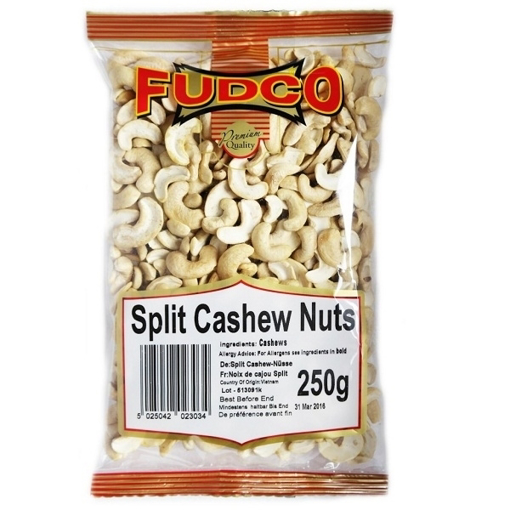 Picture of Fudco Splits Cashew Nuts 250g