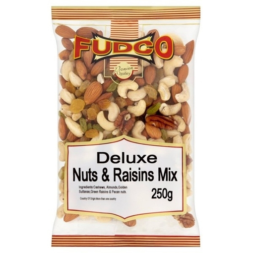 Picture of Fudco Deluxe Nuts & Raisins Mix 250g