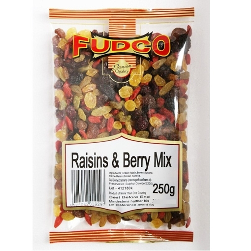 Picture of Fudco Raisins & Berry Mix 250g