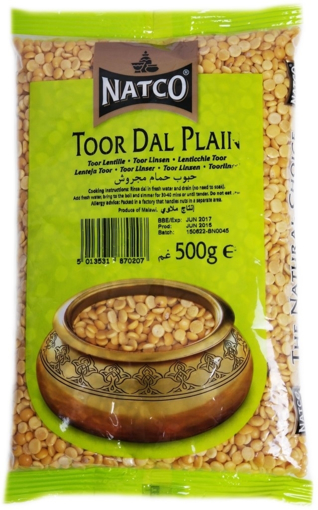 Picture of Natco Toor Dal Plain 500g