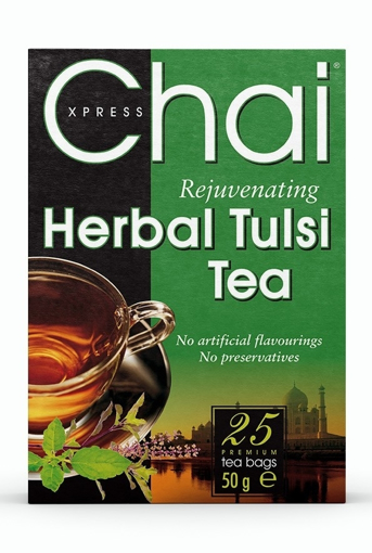 Picture of Chai Xpress Herbal Tulsi (Basil) Tea 50g