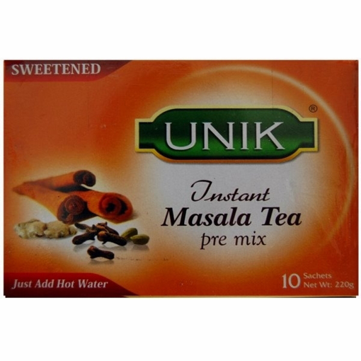 Picture of Unik Masala Tea Sweetened 140g (10 Sachets)