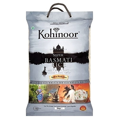 Kohinoor Silver Range India's Finest Super Basmati Rice 5Kg