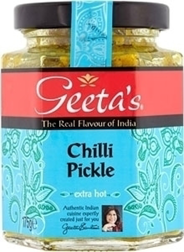 Geeta's Chilli Pickle Extra Hot 175g