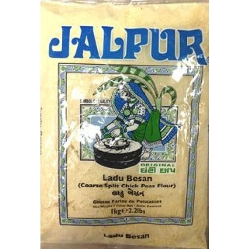 Jalpur Ladu Besan ( Coarse Split Chick Peas ) Flour 1Kg