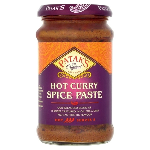 Picture of Patak's Hot Curry Paste Spicy 283g