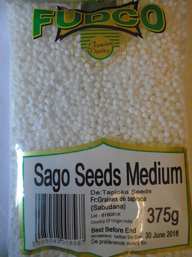Picture of Fudco Sago Seeds (Saboodana / sabudana) Medium 375g