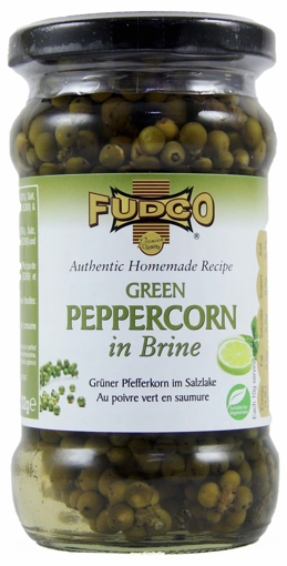 Fudco Green Peppercorn in Brine 220g