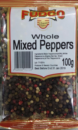 Fudco Mixed Peppers 100g
