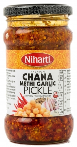 Picture of Niharti Premium Chana Methi Garlic Pickle 290g