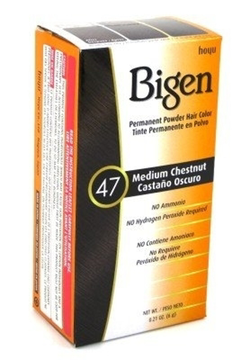 Bigen 47 medium Chestnut Hair Colour 40g