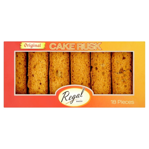 Picture of Regal Bakery Original Cake Rusk 18 Pieces