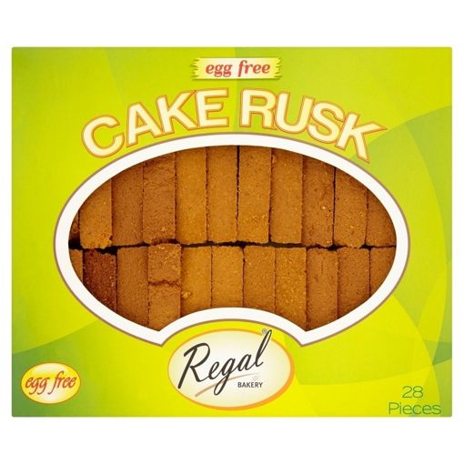 Regal Cake Rusk Egg Free 28 Pices 250g