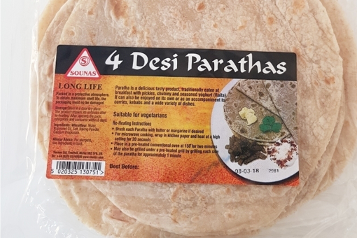 Picture of Sounas Desi Parathas 4Pcs