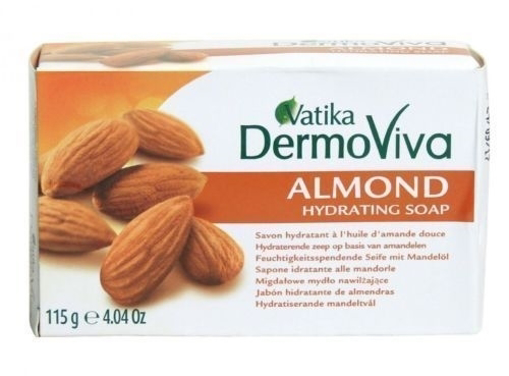 Picture of Vatika Dermoviva Almond Hydrating Soap 115g