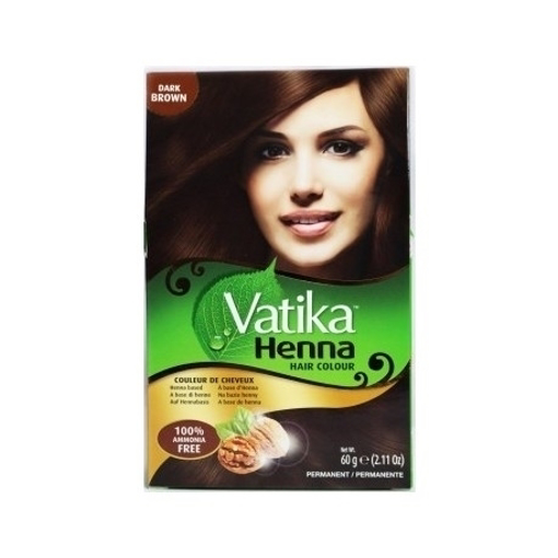 Vatika Heena Hair Colour Dark Brown 60g