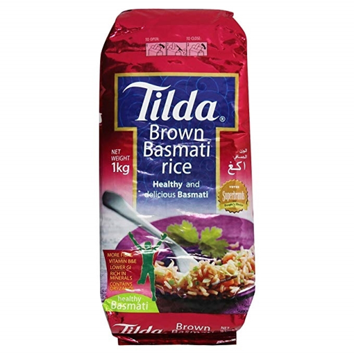 Picture of Tilda Brown Basmati Rice 1Kg