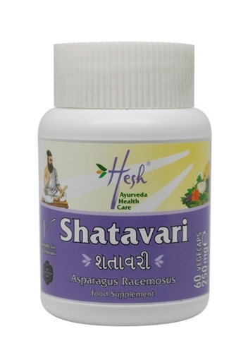 Picture of Hesh Organic Shatavari (Asparagus) Tablets 250mg (60 Tablets)
