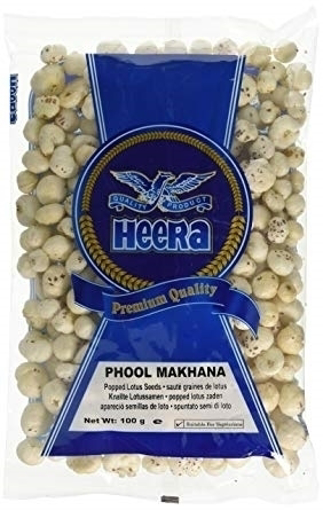 Picture of Heera Phool Makhana (Popped Lotus Seeds) 100g