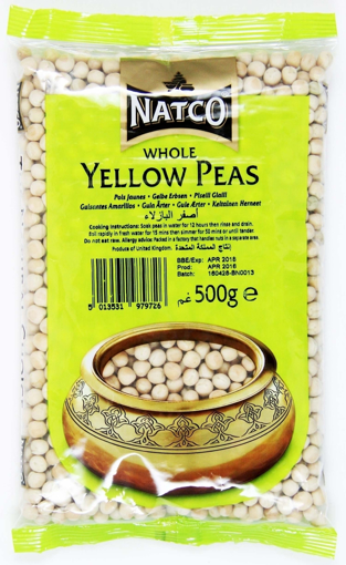 Natco Whole Yellow Peas 500g