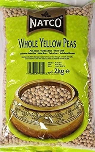 Natco Whole Yellow Peas 2Kg