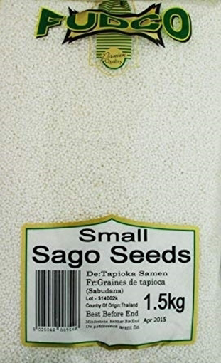 Fudco Small Sagoo Seeds 1.5Kg