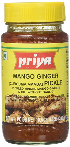 Priya Mango Ginger (Curcuma Amada) Pickle 300g