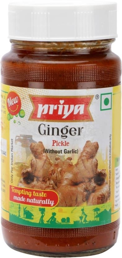 Picture of Priya Ginger Pickle (Without Garlic) 300g
