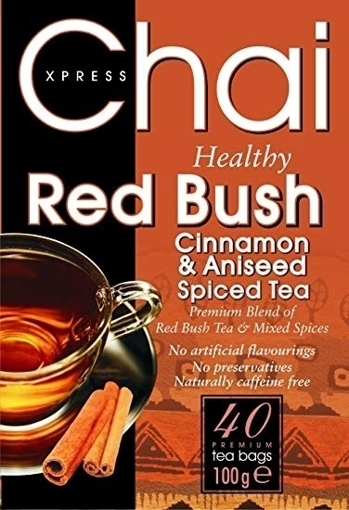 Chai Xpress Healthy Rooibos Cinnamon & Aniseed Spiced Tea 40bags