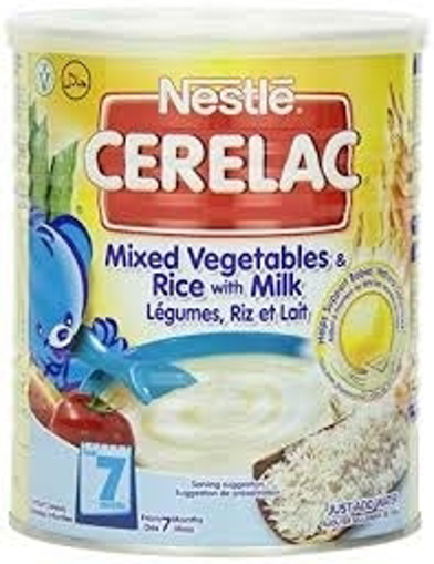 Nestle Cerelac Mixed Veg Rice With Milk 400g