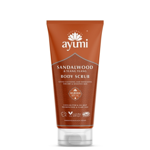 Ayumi Sandalwood & Ylang Ylang Body Scrub 200ml