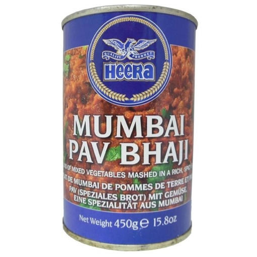 Heera Mumbai Pav Bhaji 450g Tin