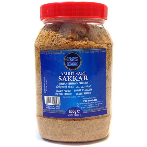 Heera Amritsari Sakkar (Indian Brown Sugar) 500g