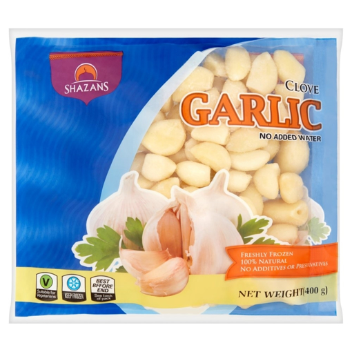 Shazans Garlic Cloves 400g