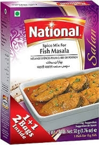 National Fish Masala Spice Mix 50g