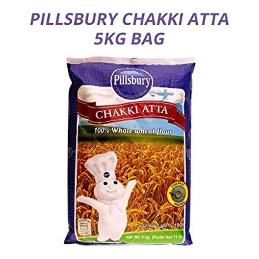 Pilsbury Chakki Atta 100% Whole Wheat Flour 5Kg
