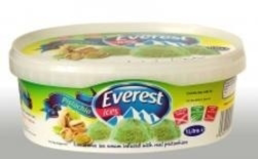 Everest Pistachio Ice Cream 1 Ltr