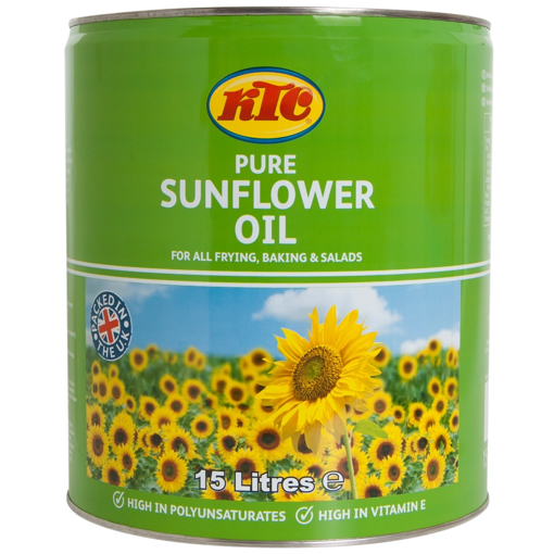 KTC Sunflower Oil Tin 15Ltr