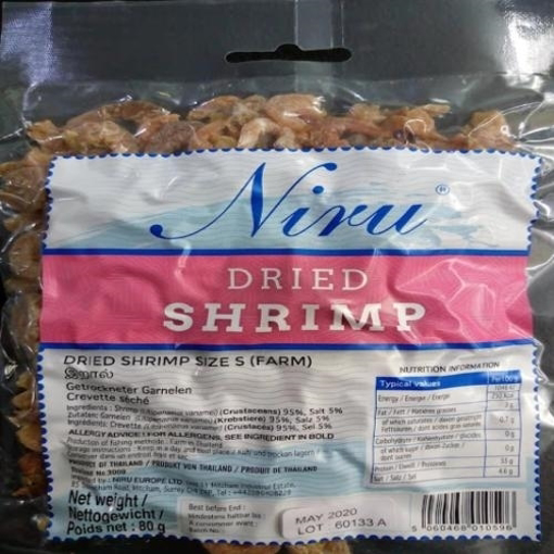 Niru Dried Shrimp (Small) 80g	