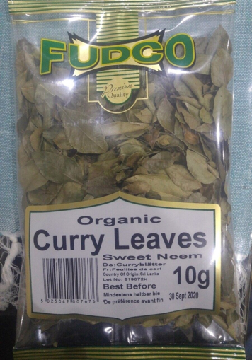Fudco Organic Dry Curry Leaves 10g	