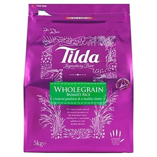 Tilda Wholegrain Basmati Rice 5kg