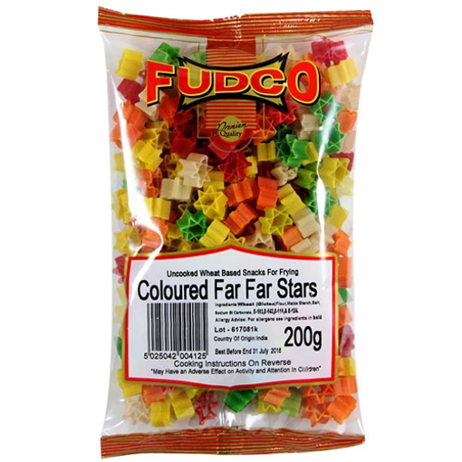 Fudco Far Far Stars Coloured 200g