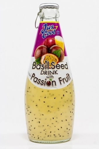 Jus Cool Basil Seed Drink Passion Fruit Flavour