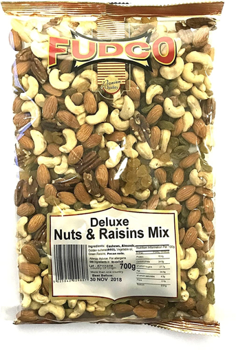  Fudco Deluxe Nuts and Raisins Mix 700g 